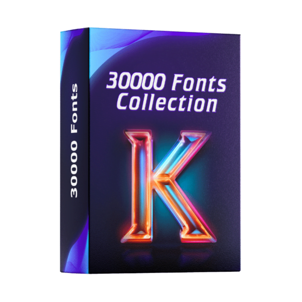 30.000 Fonts Collection